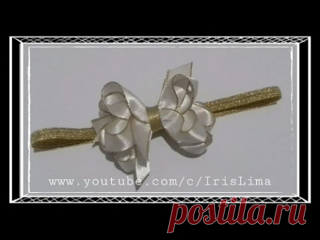 Prévia Laço Boutique triplo com Ponta