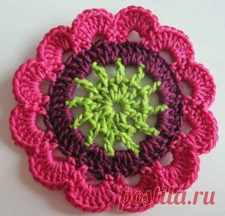 Мотивы крючком пошаговые фото. Мотив крючком мастер-класс |