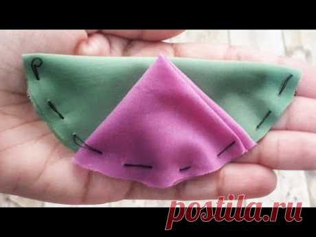 🌸Amazing Fabric Art🌸|Hand Embroidery Designs|Easy DIY Ribbon Flowers|Cloth Flowers| Quicky Crafts