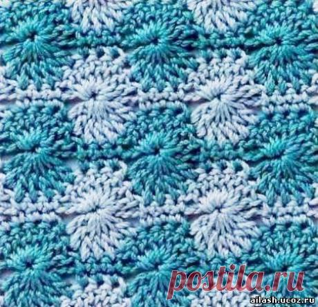 Плотный узор крючком - 28 Октября 2012 - Женский интернет журнал Айлаш - Онлайн журнал "Айлаш"