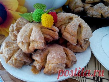 Печенье Гусиные лапки из творога рецепт с фото пошагово - 1000.menu