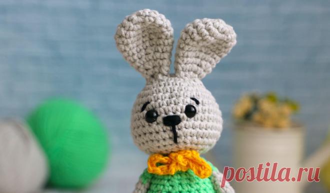 Процесс создания пасхального зайца крючком | SOVA Вязание Пульс Mail.ru Процесс создания пасхального зайца крючком