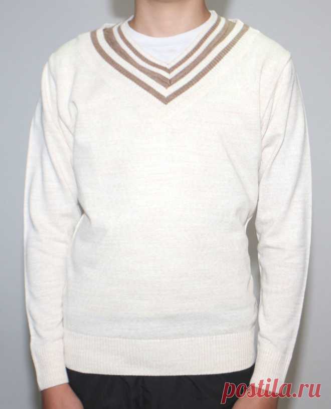 А1439П Джемпер подр., А1439П (бежевый), http://www.nosisvoe.ru/catalog/for-children/Odezhda-dlya-shkoly/Odezhda-dlya-shkoly2/1167-1