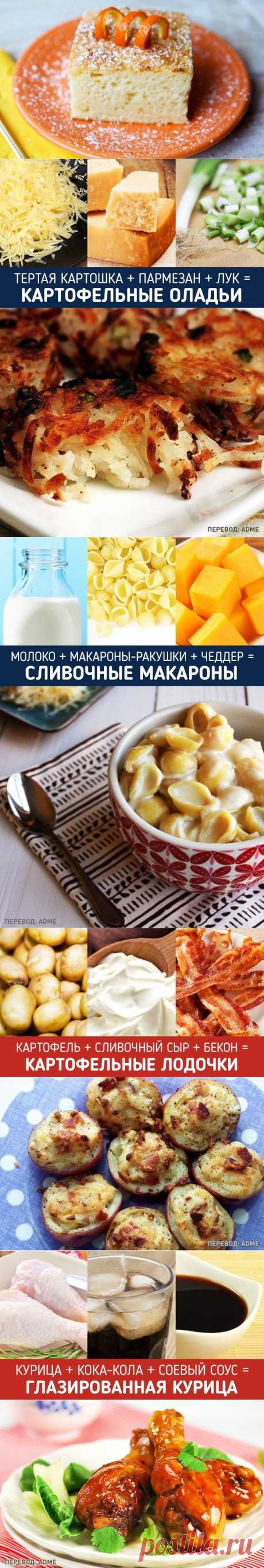 Безумно вкусно;)) 15 чудесных блюд из 3-х ингредиентов — Вкусные рецепты