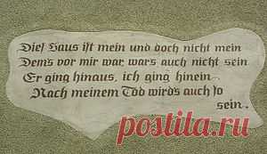 Hausspruch