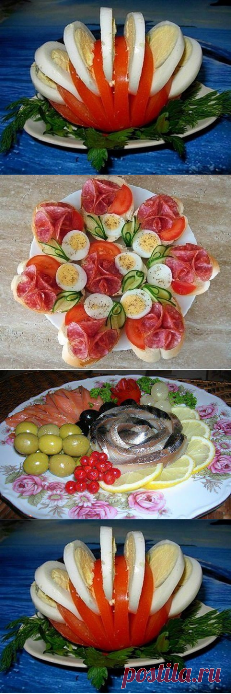 В копилку кулинара. Красивые нарезки