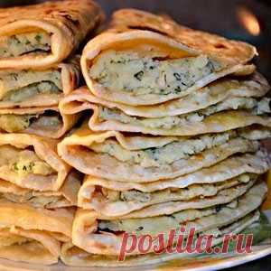 Кыстыбай – вкусные лепешки с картофелем