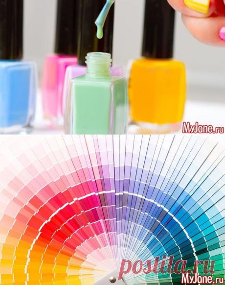 Какой выбрать маникюр и как сочетать его с одеждой? Цветовой круг - маникюр, лак для ногтей, цвет, цветовой круг, дизайн ногтей