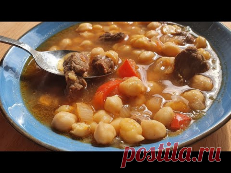 Турецкий суп из нута! Домашняя кухня!