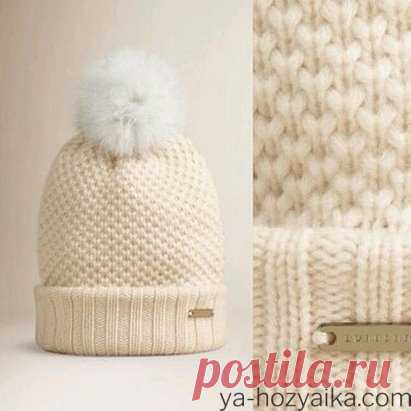 Вяжем шапку “Берберри”.Подробнее https://ya-hozyaika.com/vyazanie-spitsami/shapki/vyazanaya-shapka-berberri/
