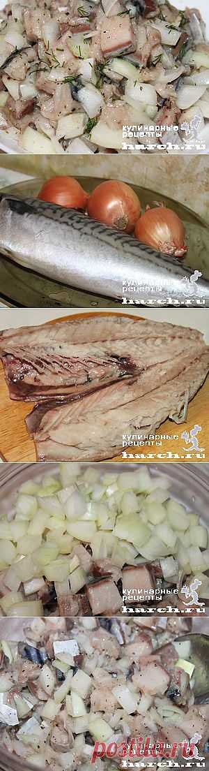 Закуска из мороженой скумбрии с луком | Харч.ру - рецепты для любителей вкусно поесть