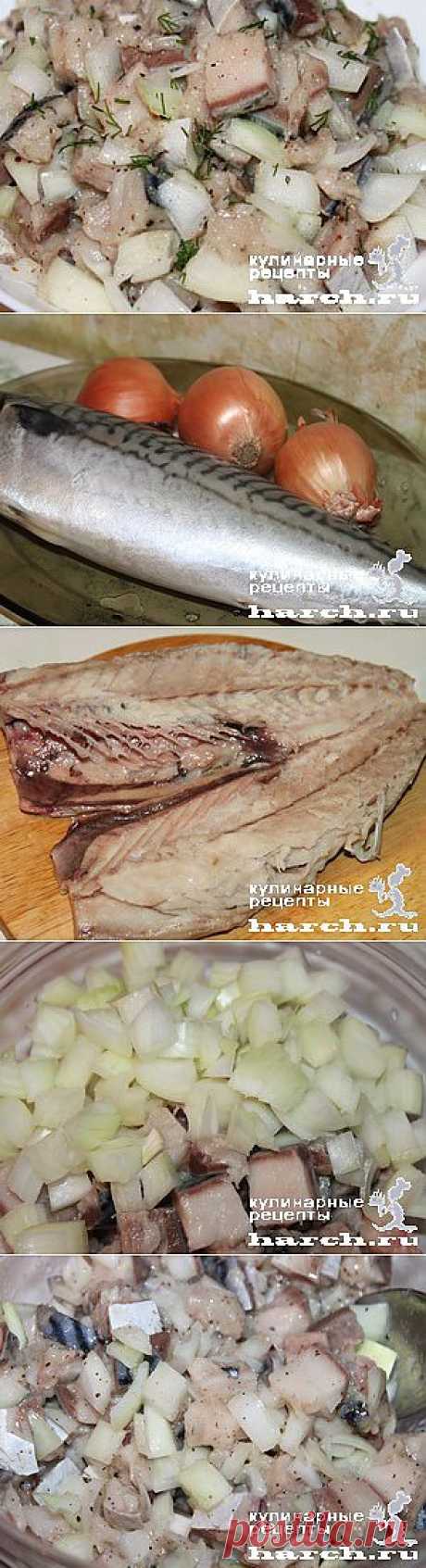 Закуска из мороженой скумбрии с луком | Харч.ру - рецепты для любителей вкусно поесть