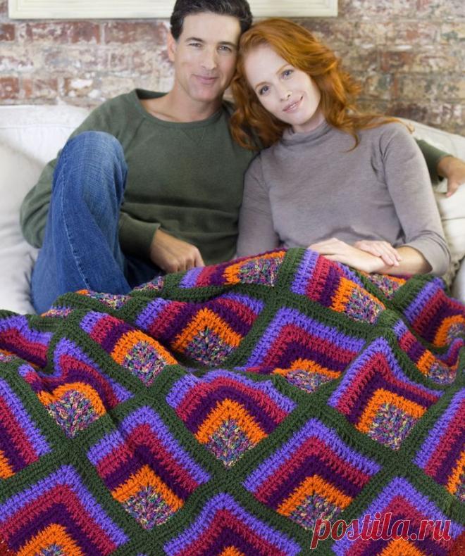 Вязание узора, имитирующего вышивку барджело — Рукоделие