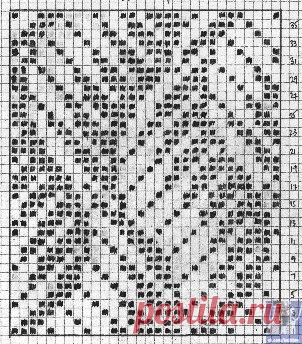 жаккардовый узор со схемой - Самое интересное в блогах
