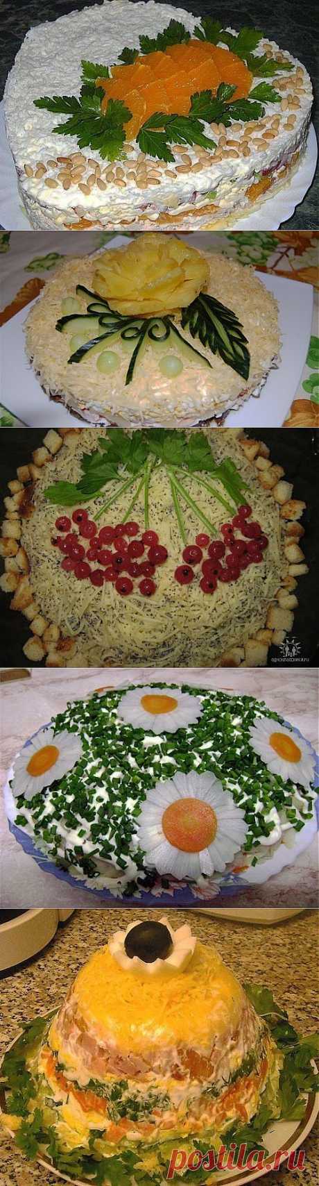 Салаты с копченой курицей: 8 рецептов / Простые рецепты