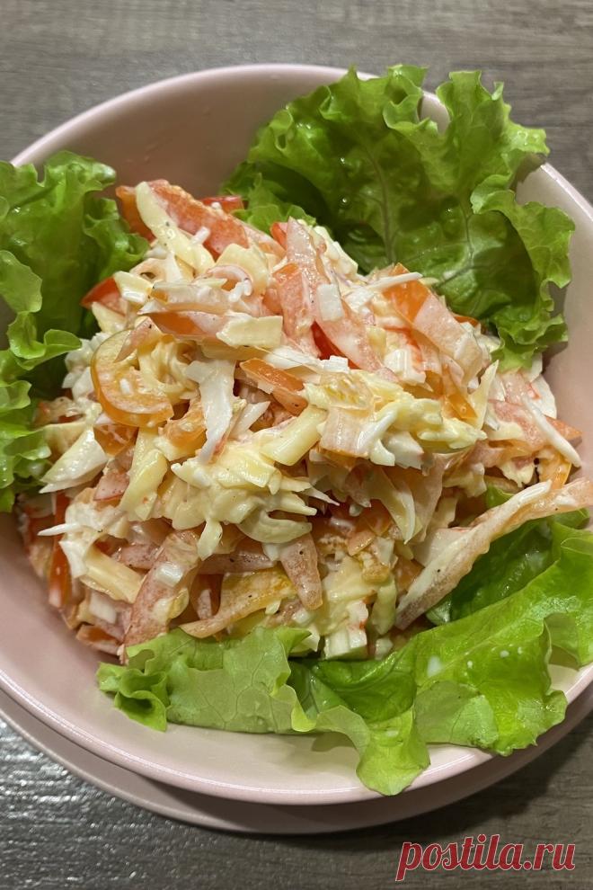 Салат Красное море