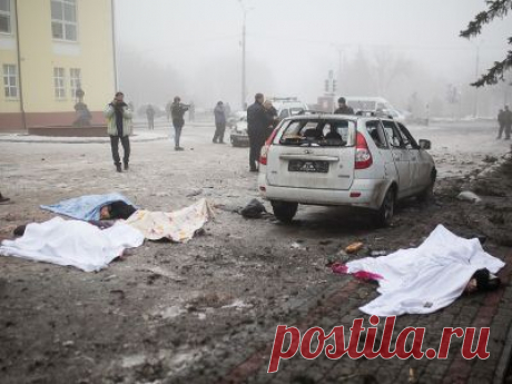 Донецк под обстрелом
