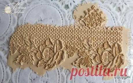 Как сделать литое кружево в декупаже — Алмаз строй
