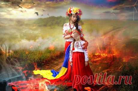 Хай мати не побачить смерті сина,
Хай дівчина не плаче за коханим,
Хай батько зможе виростить дитину. 
Хай прийде мир на нашу Україну! Юлія Хижавська