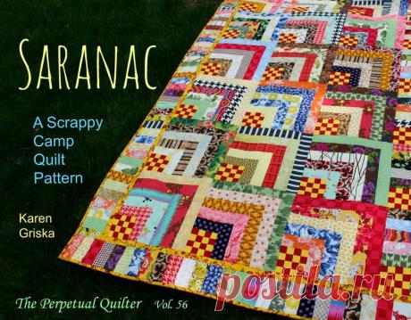 Saranac Quilt Pattern Scrap Quilt Pattern Twin Quilt | Etsy