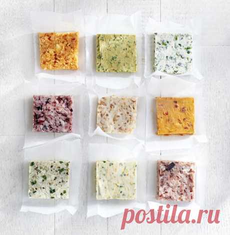 Рецепты сливочного масла с разными вкусами