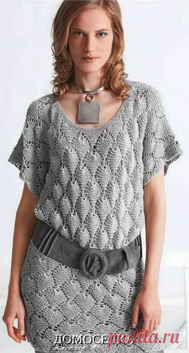 Серебристая туника | ДОМОСЕДКА