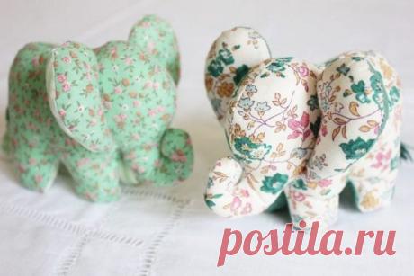 Слоники: мягкие игрушки своими руками | 33 Поделки | Яндекс Дзен
