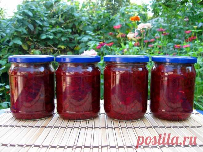 ВКУСНЕЙШАЯ БОРЩЕВАЯ ЗАПРАВКА НА ЗИМУ — Едим дома