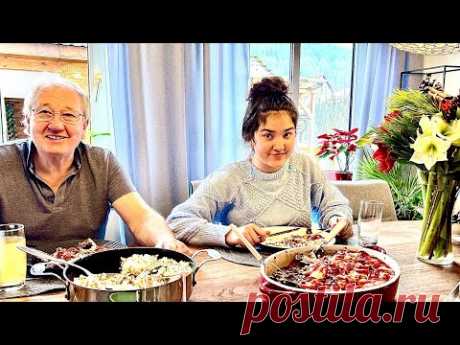 Фарш, Баклажаны, Помидоры и Рис - И у вас на столе волшебный и вкусный обед от Элины❤️