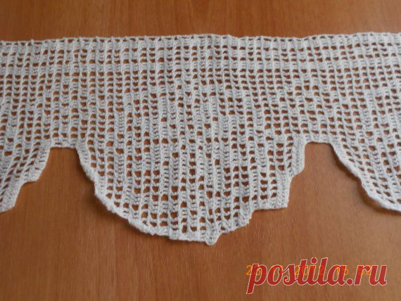 Мои вязаные бордюрчики для кухонных полочек. / Вязание крючком / Вязание крючком. Ваши работы