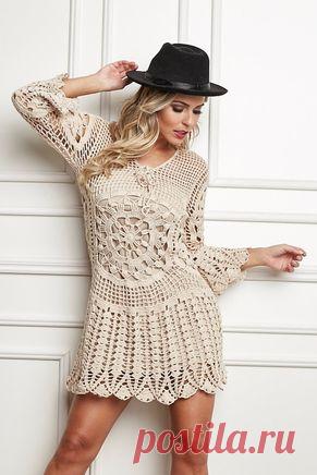 Receitas Círculo - Vestido Bege Anne