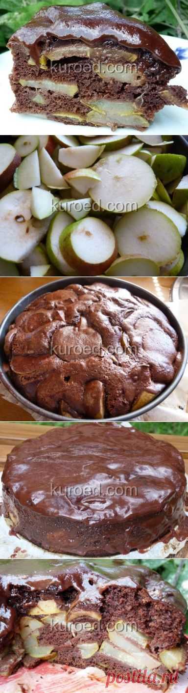РЕЦЕПТЫ | Шоколадный торт с грушами