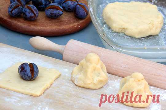 Как приготовить кнедлики со сливами на Gastronom.ru