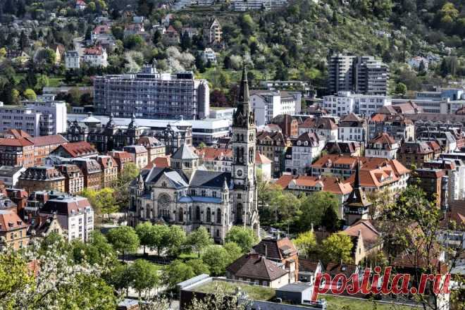 Путешествуем по Германии. Штутгарт - самый антистрессовый город в мире!