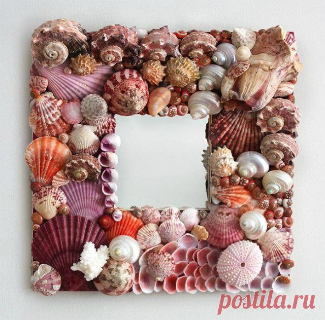Декорирование ракушками