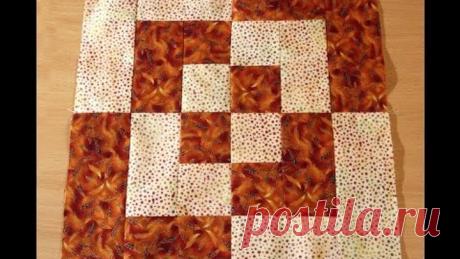 Лоскутное шитье блок "Bento box".