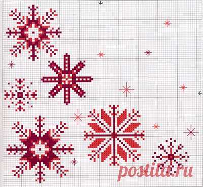 Милые сердцу штучки: Новогодняя вышивка: 