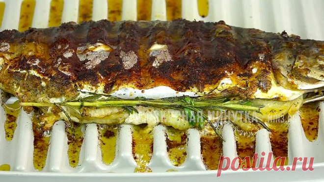 Обалденный маринад для запеченной СКУМБРИИ! Ну, очень вкусная получается РЫБА!