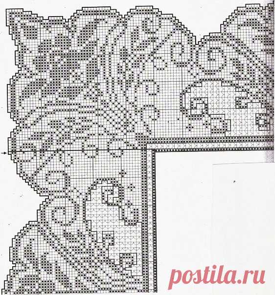 ​Роскошная вязаная кайма