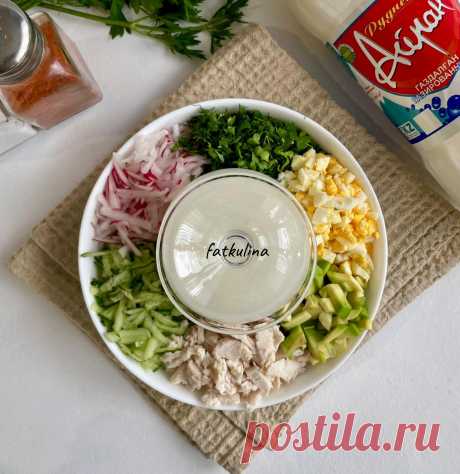 Окрошка с оригинальной подачей - рецепт автора Ирина Фаткулина