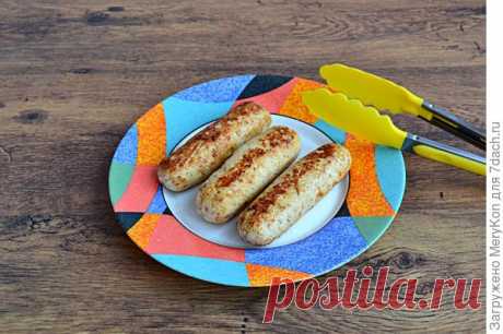 Домашние куриные колбаски. Пошаговый рецепт приготовления с фото