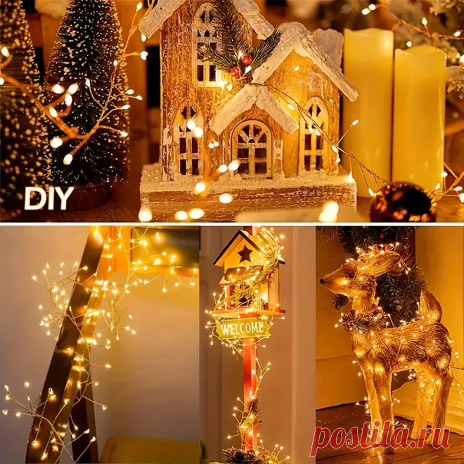 Светодиодные гирлянды Fairy Lights 8 режимов мерцания USB - Temu Moldova