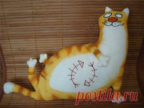 Шьём игрушки: коты, мыши (очень простые). Обсуждение на LiveInternet