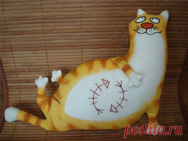 Шьём игрушки: коты, мыши (очень простые). Обсуждение на LiveInternet