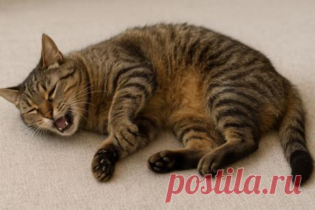 🐾 Судороги у кошек могут быть едва заметными или явными — подёргивания, потеря сознания, необычные звуки. Важно знать признаки, как действовать во время приступа и когда нужна срочная помощь. Защитите питомца и будьте рядом.
#кошки#здоровье
Изображение от ChatGPT