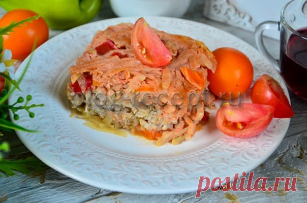 Ленивые голубцы слоями (в кастрюле и в духовке)