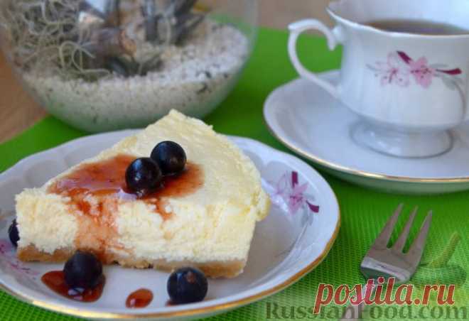 Рецепт: Чизкейк в микроволновке на RussianFood.com