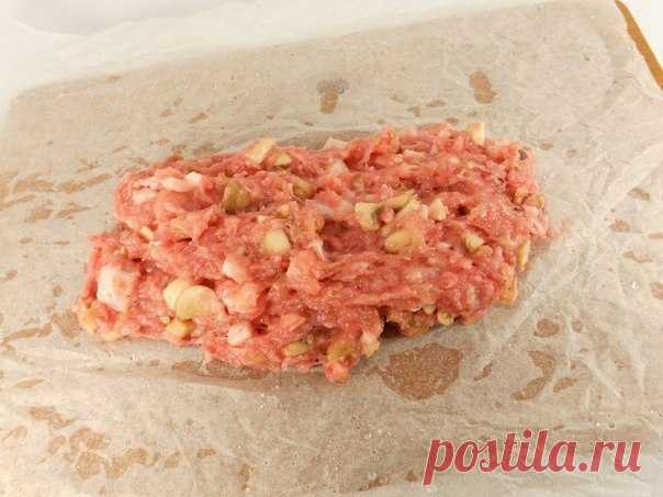 Домашняя куриная колбаска