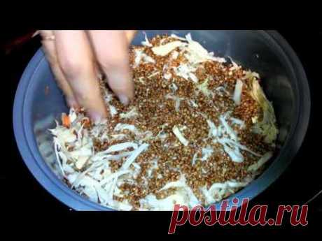 Рагу из одного стакана гречки - кулинарный рецепт
