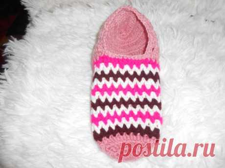 Из остатков ниточек.